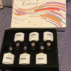 Candy Lover Popular Gel Nail Polish, Deep Romance and Purple Pastel UV LED 6